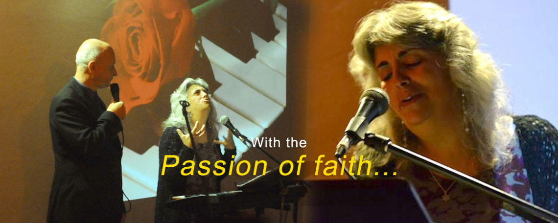 With the Passion of faith…